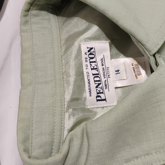 Pendleton Full Button Up Virgin Wool Jacket Gently Worn Sz.14 - Picture 11 of 11